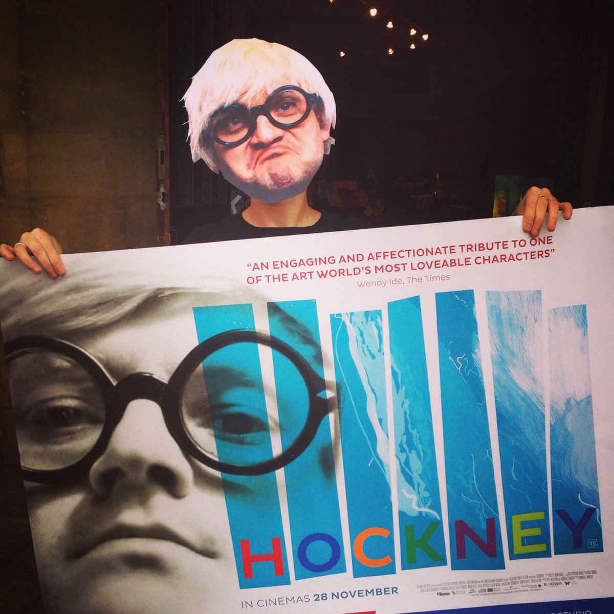 CinemaCityNrw's tweet photo. We're really excited to be screening @HockneyFilm this week!

http://t.co/ZxF0FcbiHd http://t.co/SvuhDmoAqp