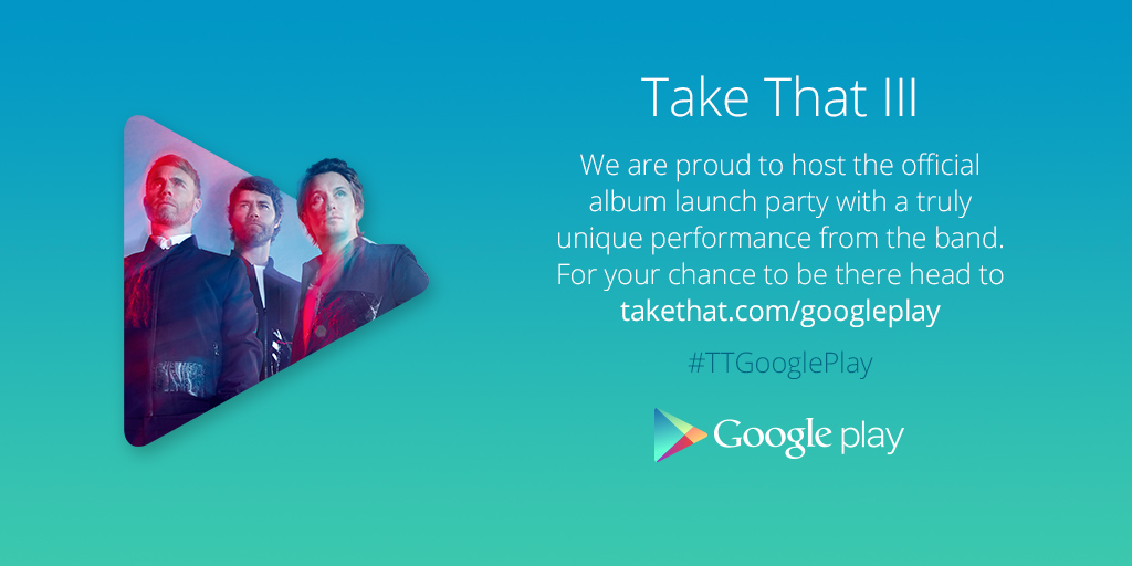 .<a href="/GooglePlay/">Google Play</a> are hosting the official launch party for our new album III including a special performance from us.