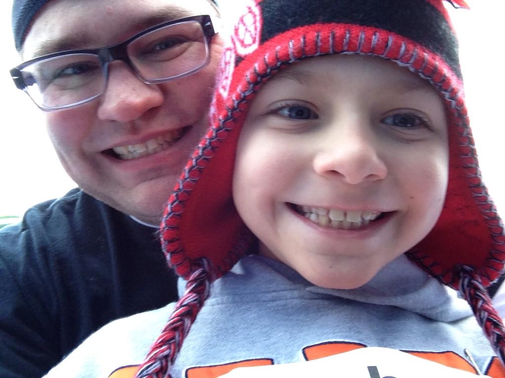 Joe111904's tweet photo. @NapervilleLions #TurkeyTrot was cold but enjoyed every step of the way. http://t.co/95eziTpnfl