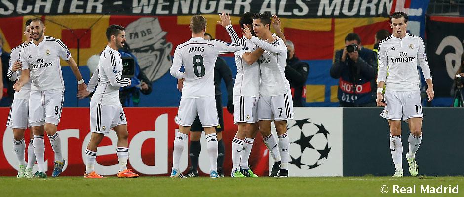 realmadriden's tweet photo. With 15 points, Real Madrid are the only side that have won all their #UCL games! Champions! #HalaMadrid http://t.co/apSu0VfbVp