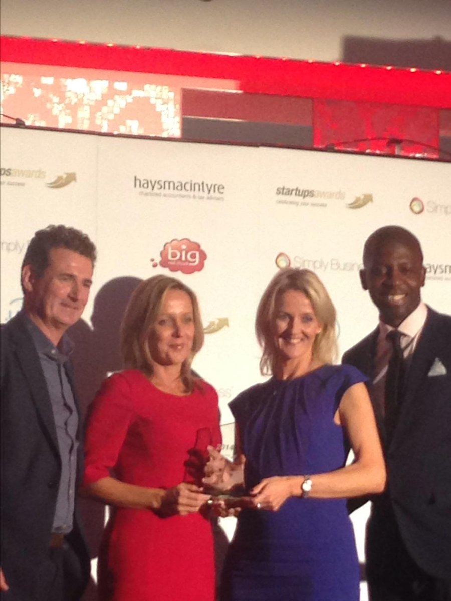startupstowers's tweet photo. The Product Business of the Year #startupsawards winners celebrating their win: http://t.co/FHi3aHzoGy