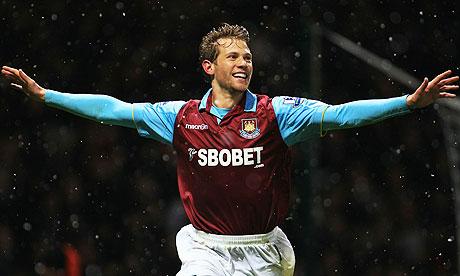 WestHam's tweet photo. THANKSGIVING: Illinois-born defender @JSpector23 played 101 league games for the Hammers between 2006-11. #WHUFC http://t.co/kkQwyZtU7J