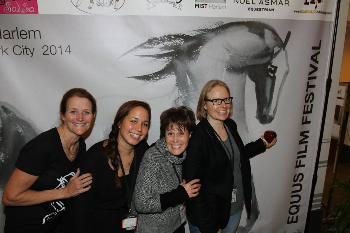 Special thanks to the wonderful women who made the Equus Film Festival possible! #girlpower #horses #GiveThanks