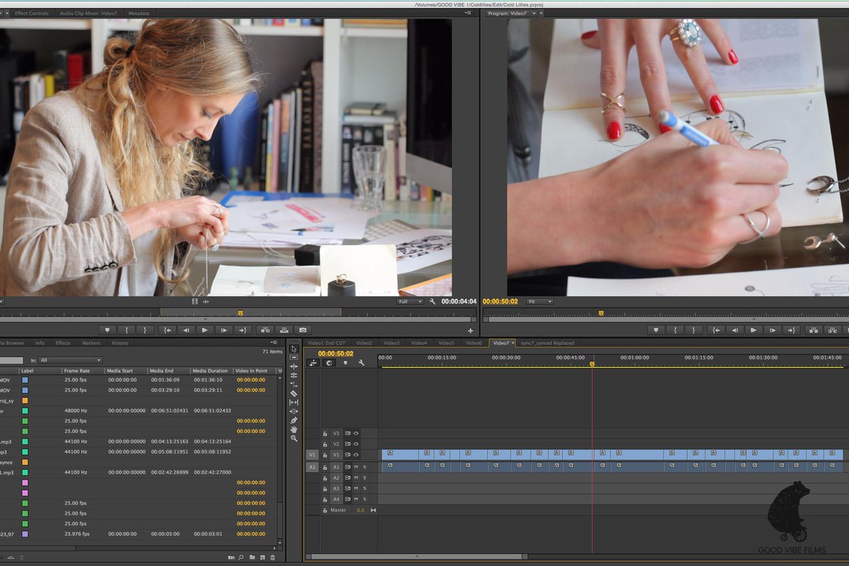 Good_Vibe_Films's tweet photo. Working on @CFConcept short film for @coldlilies. Coming soon. #fashion #jewellery #videoproduction #GoodVibeFilms http://t.co/BfEacPsggq