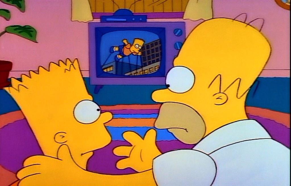 Simpsons_tweets's tweet photo. If you build a balloon for every flash in the pan cartoon character you'll turn the parade into a farce.#Thanksgiving http://t.co/K3ZQOXZIwb