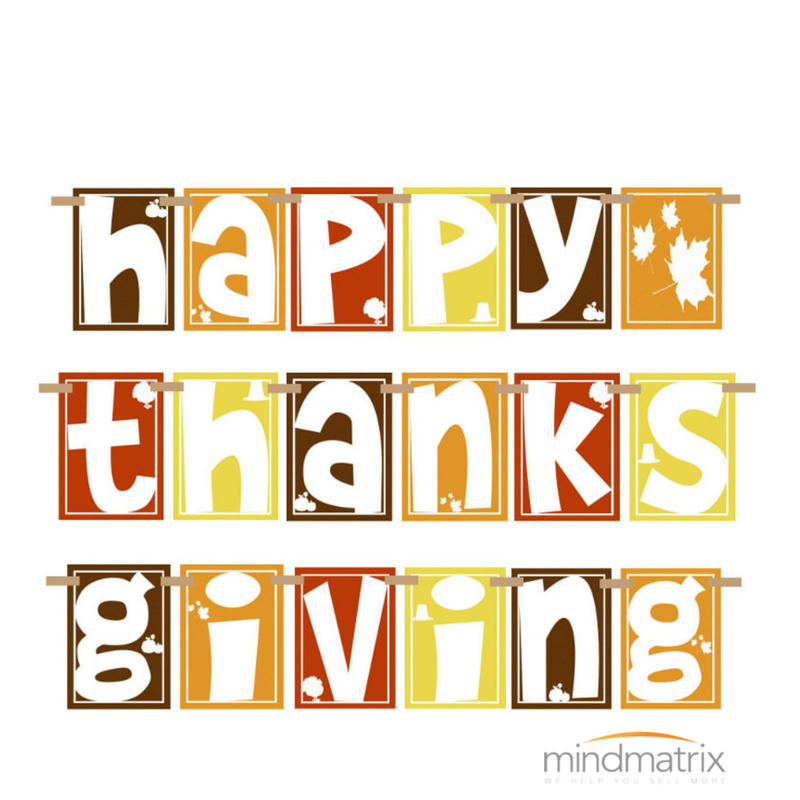 SMaShCode's tweet photo. Mindmatrix would like to wish our customers and friends a very Happy Thanksgiving. http://t.co/8ztIuScUCR