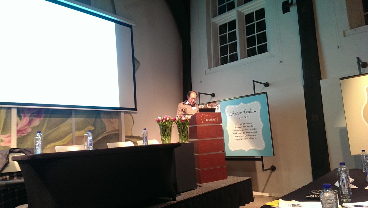 SHTfoundation's tweet photo. Keynote by Harry Lintsen: 'Why is basic research not the source of innovations?' #IRPF http://t.co/o6KsiavNgM