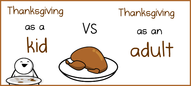 AVCinFLA's tweet image. RT @Oatmeal: Thanksgiving as a kid VS Thanksgiving as an adult theoatmeal.com/comics/thanksg…  #Spatchcocking