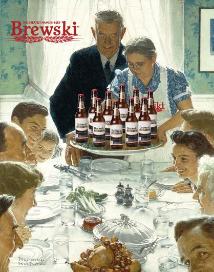 Some things never change in the Brewski family! Thanking and clinking, today and always. Have a Happy #Thanksgiving!