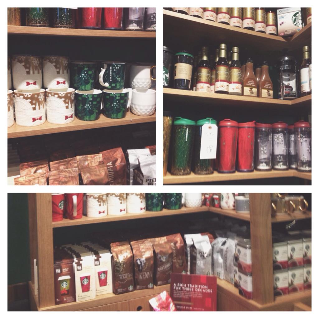 StarbucksBrunel's tweet photo. 50% off of all Christmas merchandise when you spend £5 on food and drinks! http://t.co/SmAydaHOJe