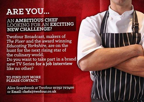 Love Indian cuisine? We're looking for a Head chef for  BBC2 series “Alex Polizzi: For Hire” bit.ly/1tnkNK0
