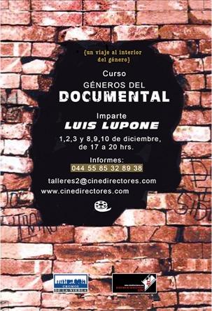 Cine_Directores's tweet photo. GÉNEROS DEL DOCUMENTAL. Comenzamos el 1 de dic. Cel 5585328938 y talleres2@cinedirectores.com http://t.co/lqIwsrpfBg