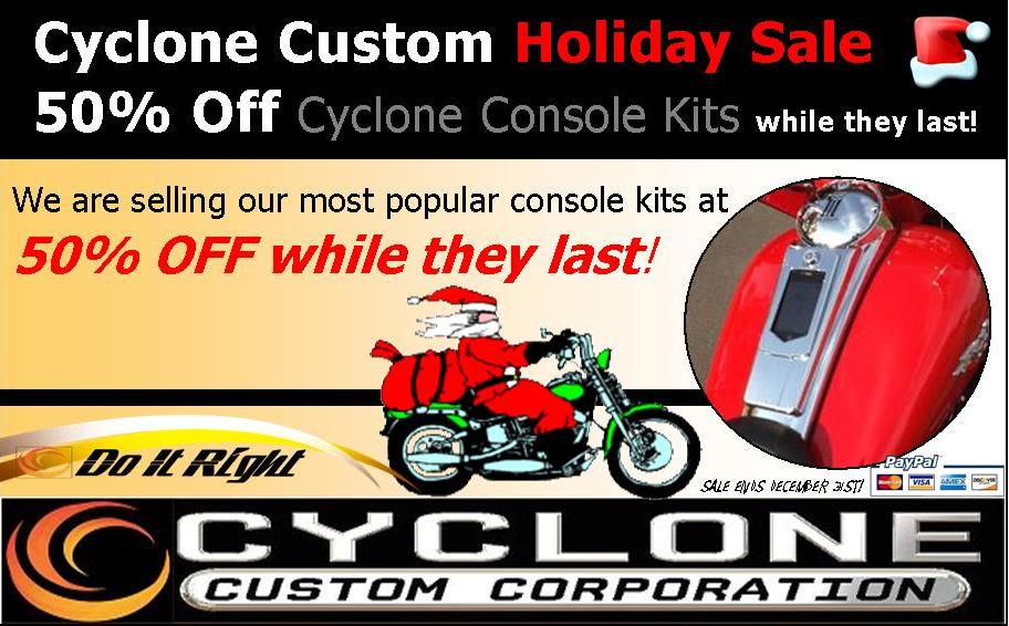 CycloneCustomCo's tweet image. Check out our website for some great deals this month.
cyclonecustom.com