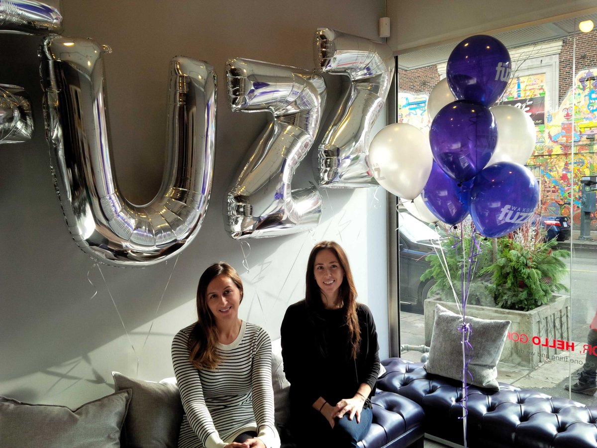Congrats on your first anniversary fuzz on Bloor <a href="/FuzzWaxBar/">Fuzz Wax Bar</a> watch for new Leslieville location in early 2015!