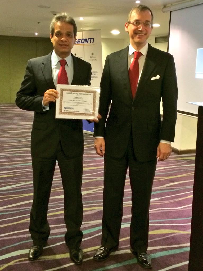 Caribetic's tweet photo. Primera empresa del Caribe Acreditada #CMMiDev3 @SYSNETColombia @AlcaldiaCTG @Ministerio_TIC @DionisioVelez http://t.co/8v1pNvPSZm