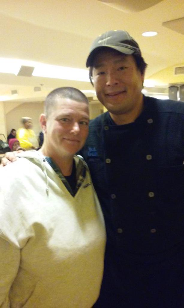 francessaoc's tweet image. Happy thankx giving project love at womens lunch place serving thankxgiving dinner to homeless women