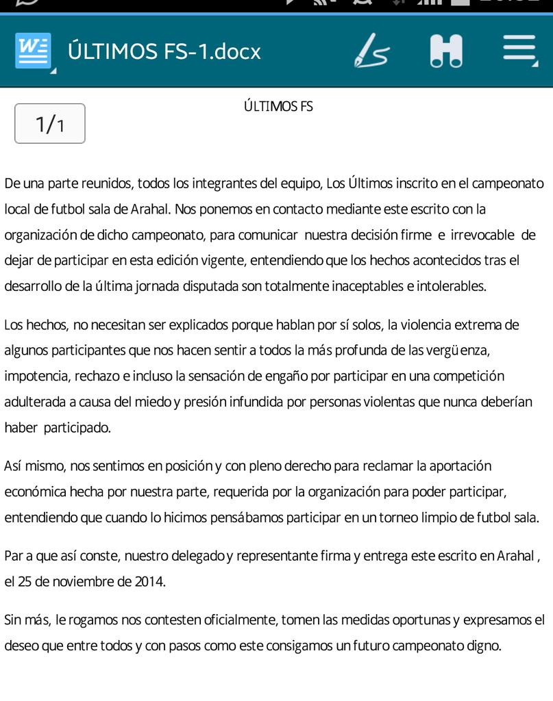 ultimosfs's tweet photo. Comunicado entregado a la delegación el dia 24 de Noviembre. http://t.co/QgbMtuQYPs