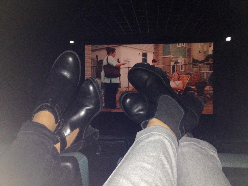 elena_santo's tweet photo. Una de cine🎬 @maria_efepe http://t.co/O4nwvLyBSO