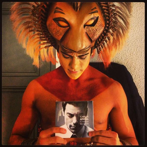 SonyMusicSpain's tweet photo. .@_CarlosRivera repetirá como #Simba en el musical #ElReyLeonMexico, en México! http://t.co/k2oXvwg8q5 http://t.co/a2IvZBtG7s