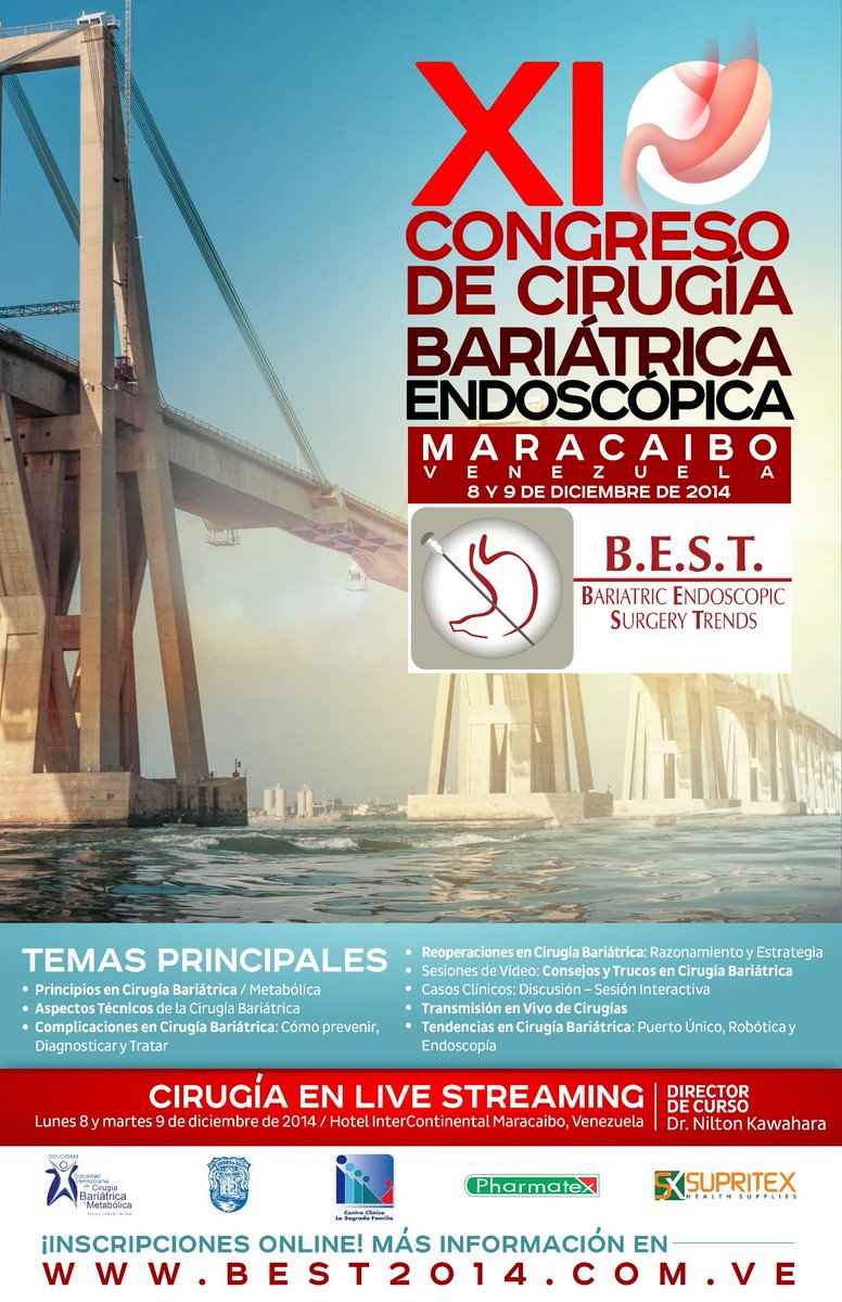 XIBEST14's tweet photo. XI Simposio BEST 2014 en Venezuela! Hotel InterContinental Maracaibo éste 8 y 9 de diciembre @fpachano @guilleborjas http://t.co/hH4bj7QBdZ