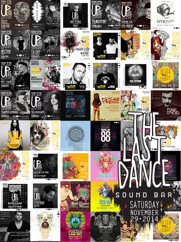 monsantodj's tweet photo. Saturday at @SoundBarOrlando @johndebo @bryanjoel @Pachofl0w &amp; i take the room for a spin one last time #lastdance http://t.co/LcP2eRBw0K