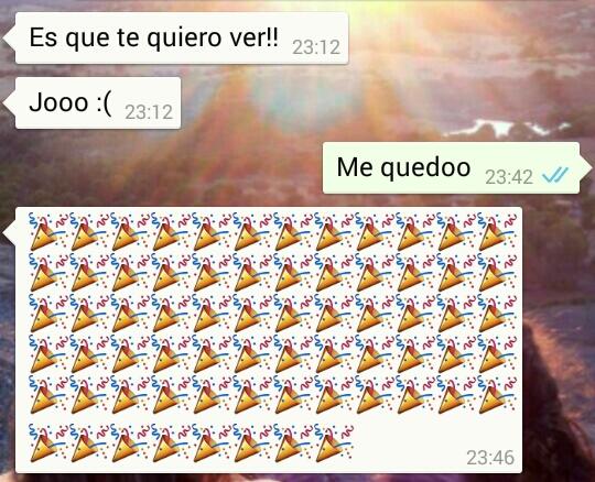 iremolina272's tweet photo. Reacciones de amor nivel: @NoeliaSanchezAg Mañana mañana mañana (una ya afronta la noche con alegria) #muchasganas http://t.co/29MIcvIAUq