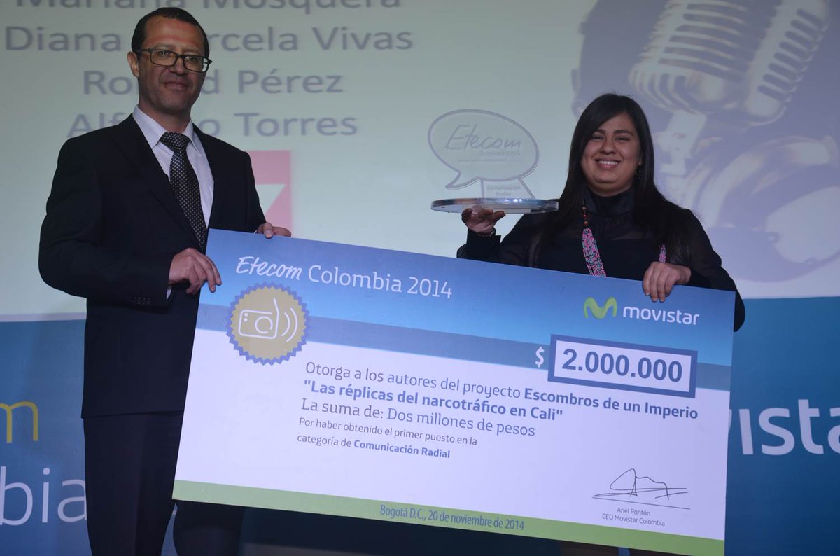 Telefonica_Col's tweet image. Conoce “Escombros de un Imperio” primer puesto en Com. Radial de #EtecomCol 2014 telefonica.co/etecom/