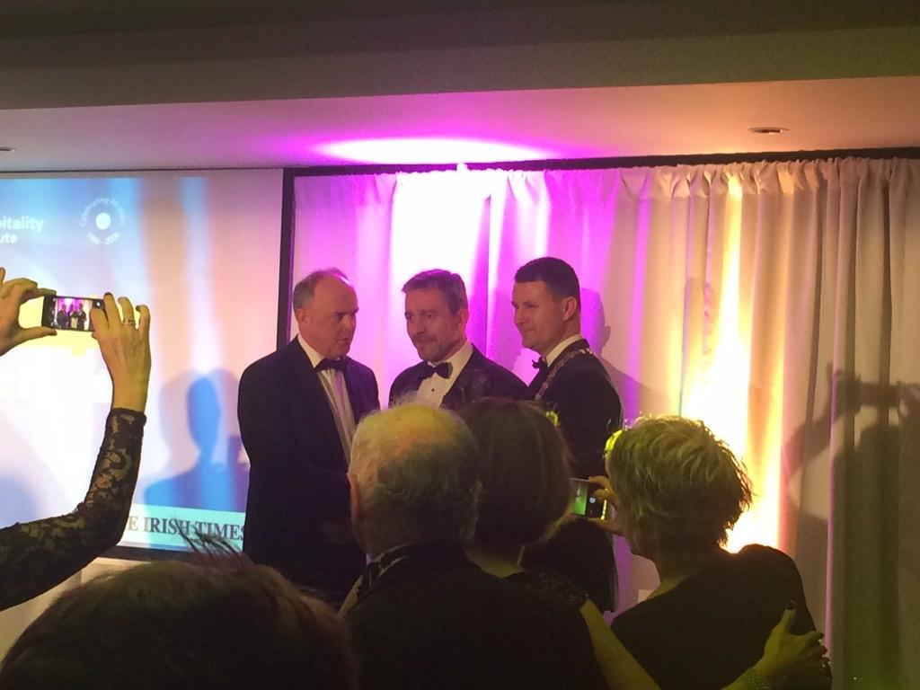 Congratulations Paul Gallagher (1987) Hospitality Manager of the Year  #ihi14 <a href="/IHI_Awards/">IHI_Awards</a>