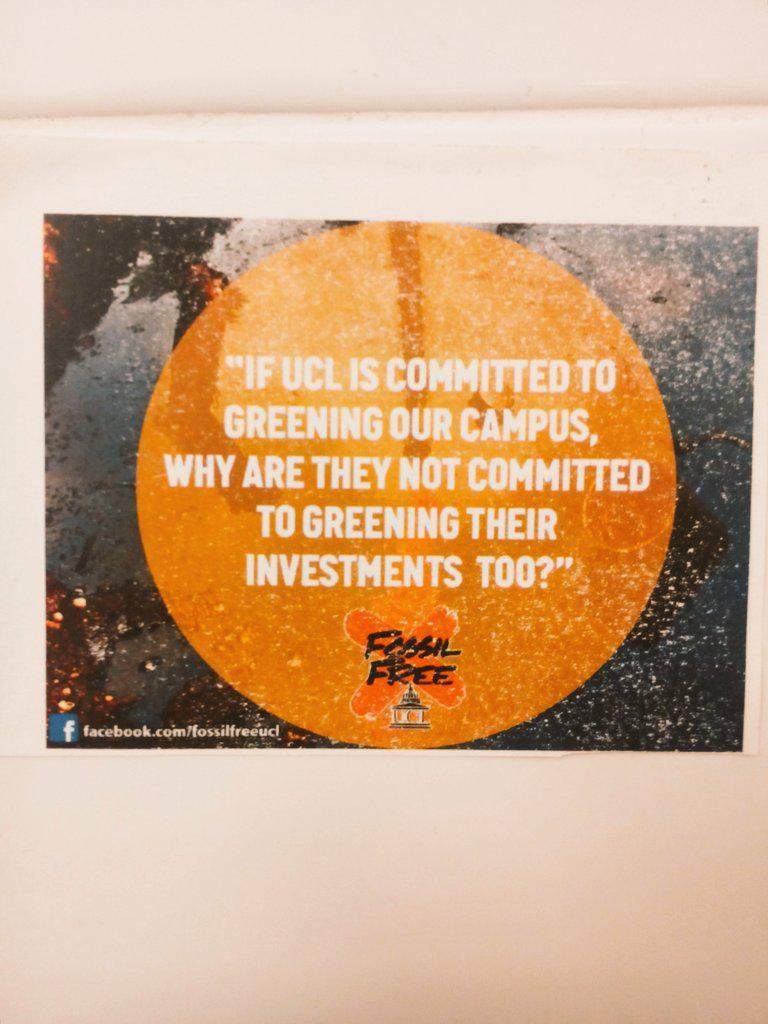 Help #UCL #divest