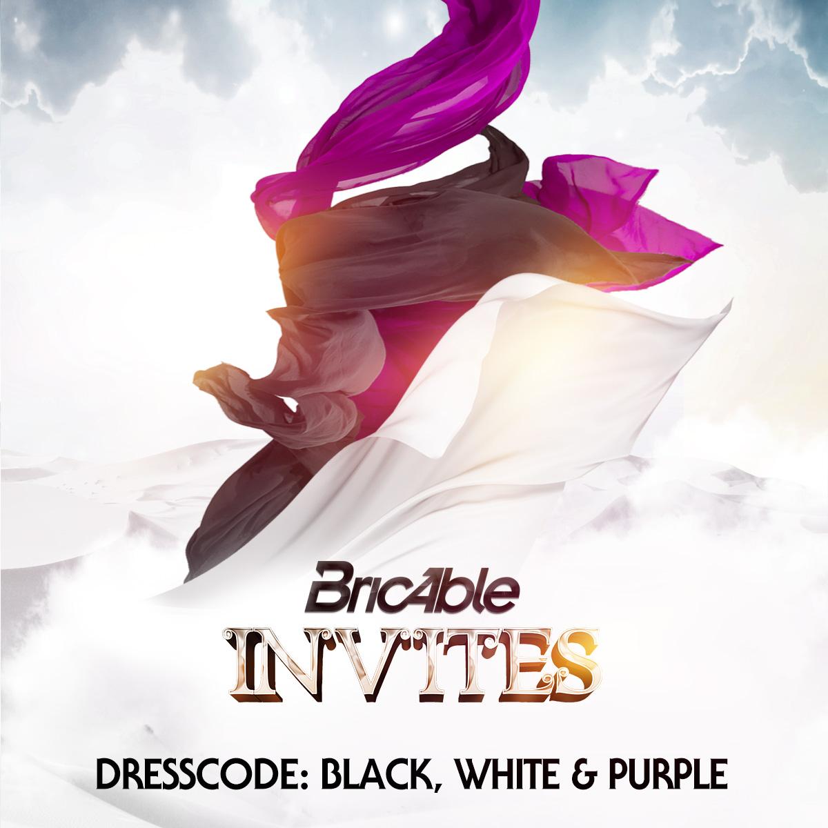 BricAble1's tweet photo. Tijdens @BricAble1 Invites is de dresscode zwart, wit en/of paars. Dress to impress &amp; be a part of the night! http://t.co/p0dWceZCwR