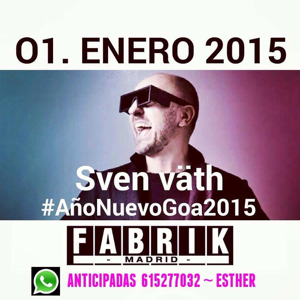 Lunilunitta's tweet photo. PRIMEROS CONFIRMADOS 🎉GOA AÑO NUEVO🎉:

♬ JAMIE JONES
♬ SVEN VÄTH 
♬ LUCIANO

ANTICIPADAS Y RESERVADOS 📱615277032 http://t.co/hGmxP8pte0