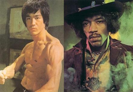 Happy Birthday 
Jimi Hendrix & Bruce Lee   