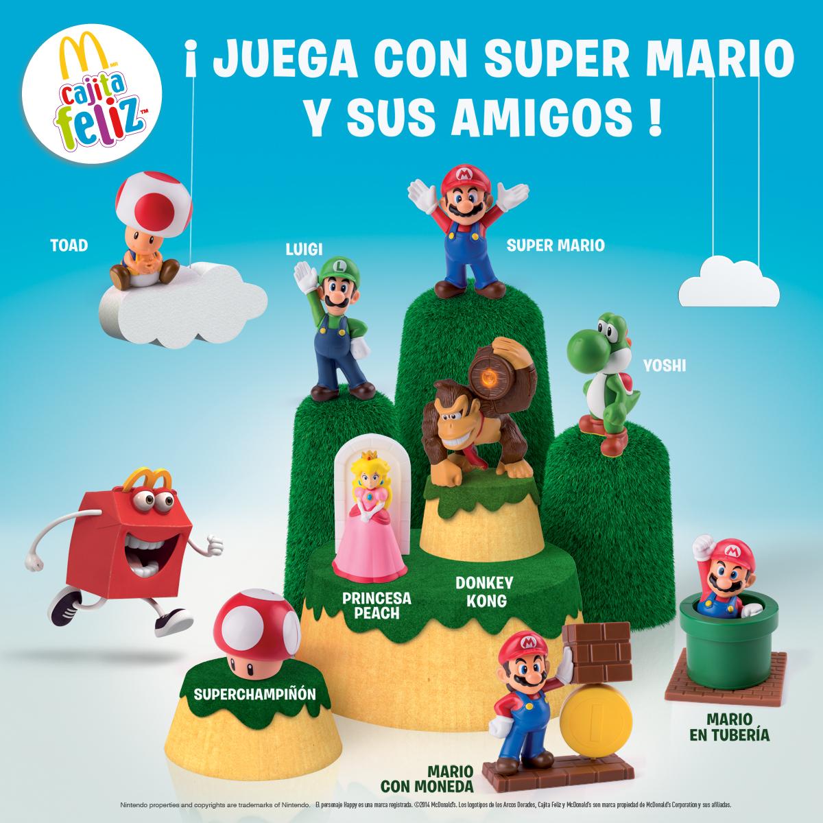 Juguetes Mcdonalds Mario Kart Regalo Cajita Feliz Mcdonalds Cajita