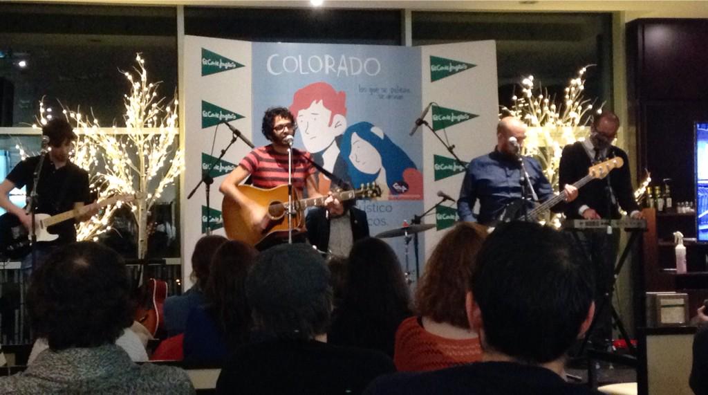 En la presentación del precioso disco de #Colorado, Los que se pelean se desean, en <a href="/elcorteingles/">El Corte Inglés</a>. #fan