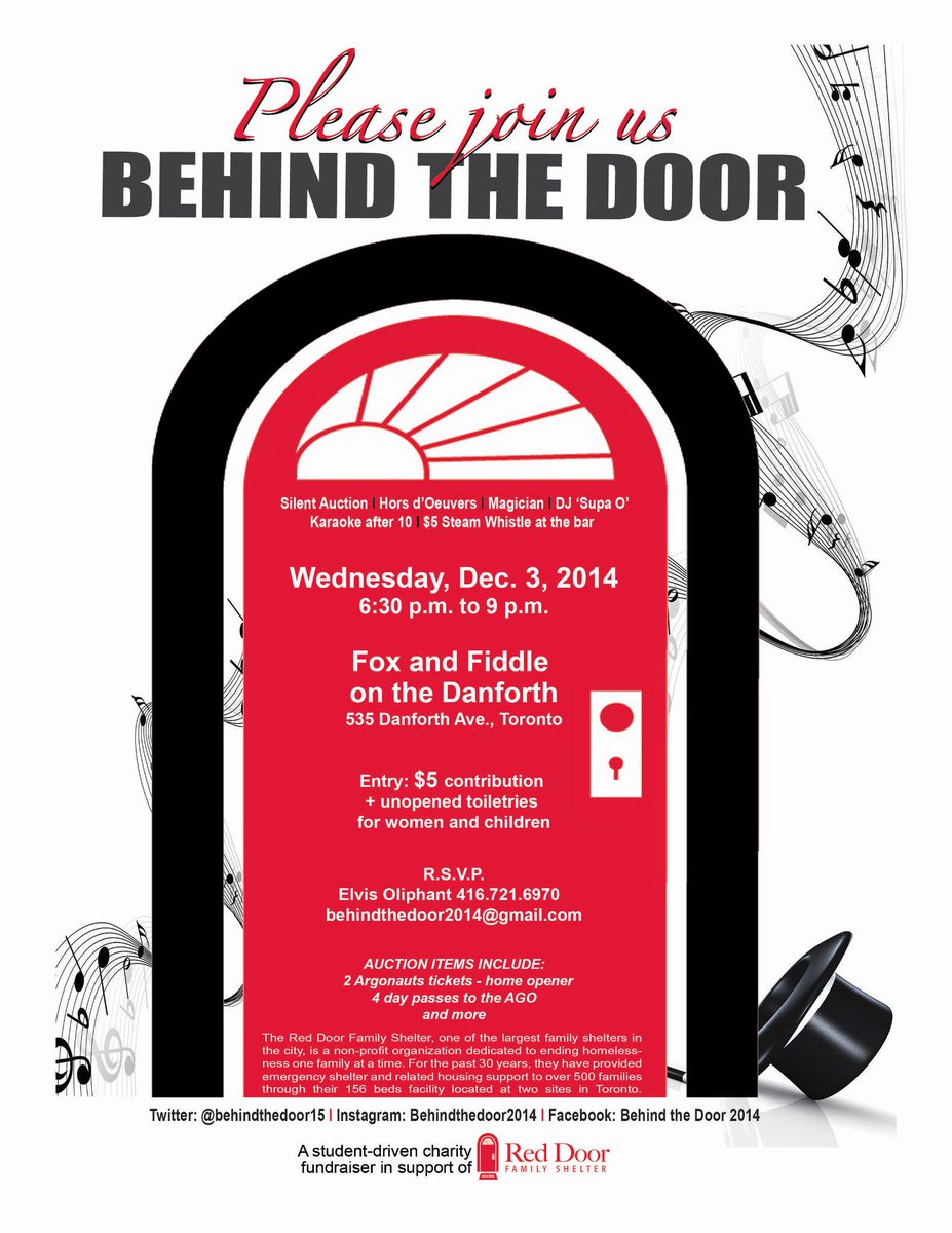 behindthedoor15's tweet photo. You are invited @CP24 @CPRSToronto @CBCCanada @JentzenMShea @RedDoorFamilySh #home4now https://t.co/UrQb6rFldd http://t.co/Q4okrarcDg