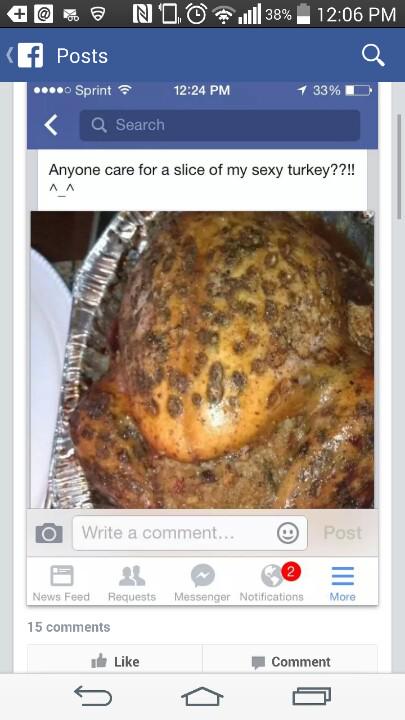 amaditalks's tweet photo. #StruggleBird #TurkeyLeprosy RT @DeeshaPhilyaw: #ThatTurkey RT @lexxluthaa: This turkey has a disease 😷 http://t.co/Itmto5h6AQ