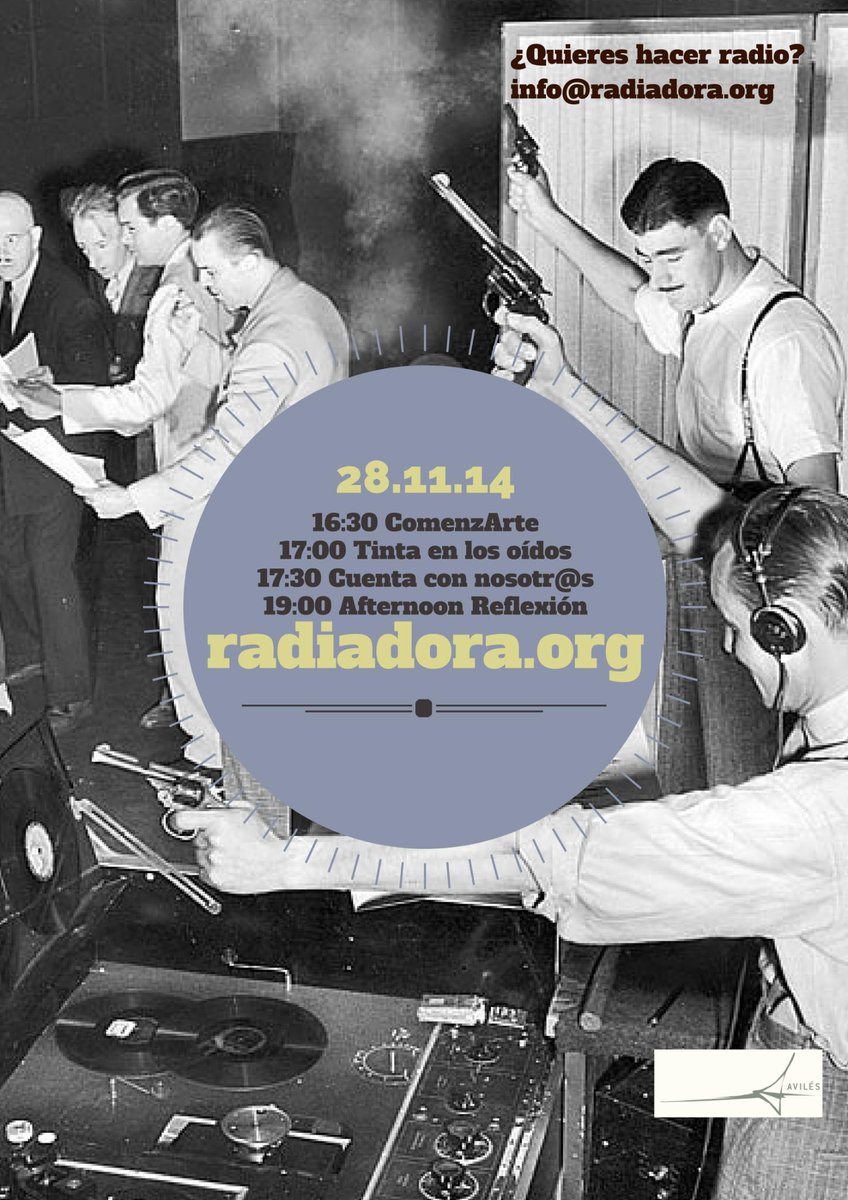 Este viernes en #radiadora