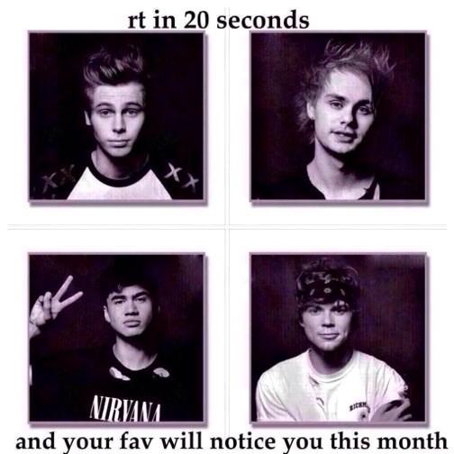 ssranie_'s tweet image. * Ashton Irwin followed you *