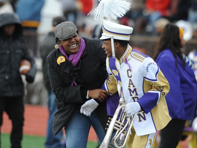 GAME #PHOTOS: #WoodrowWilson vs. #Camden --> on.cpsj.com/1xMDEQr <a href="/_CamdenPanthers/">CamdenFootball</a>  <a href="/CamdenSchools/">Camden Schools</a> #football