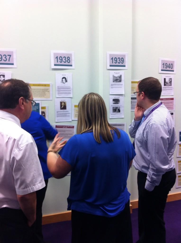 HayleyEvolution's tweet photo. Holocaust CPD day at Outwood Academy Adwick, lots of discussion with Darius and Emma great day x http://t.co/GDmcApoNRw