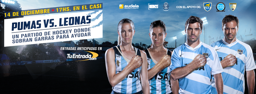 PrensaAudela's tweet photo. Nos ayudas con un RT!! El 14-12 #LasLeonas enfrentan nuevamente a #LosPumas en un evento solidario! @NaniCorleto http://t.co/G97ugsK2XK