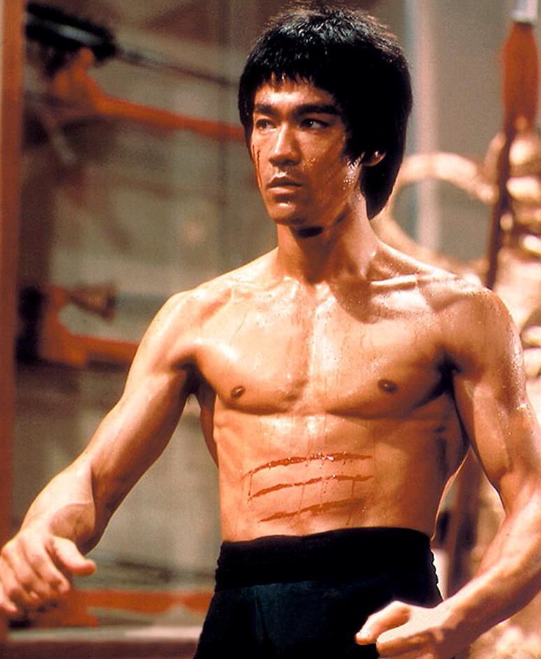 " Happy bday Bruce Lee.. 