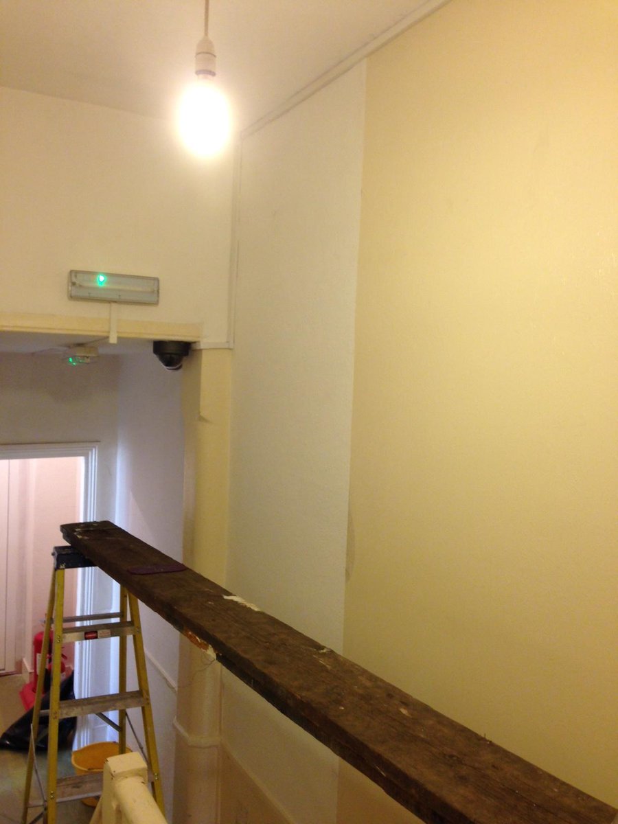 WallguardSystem's tweet photo. Another project in Woolwich with #Systexx upgrading the fire rating of the walls and a long lasting quality finish http://t.co/xbcEyy2wMM
