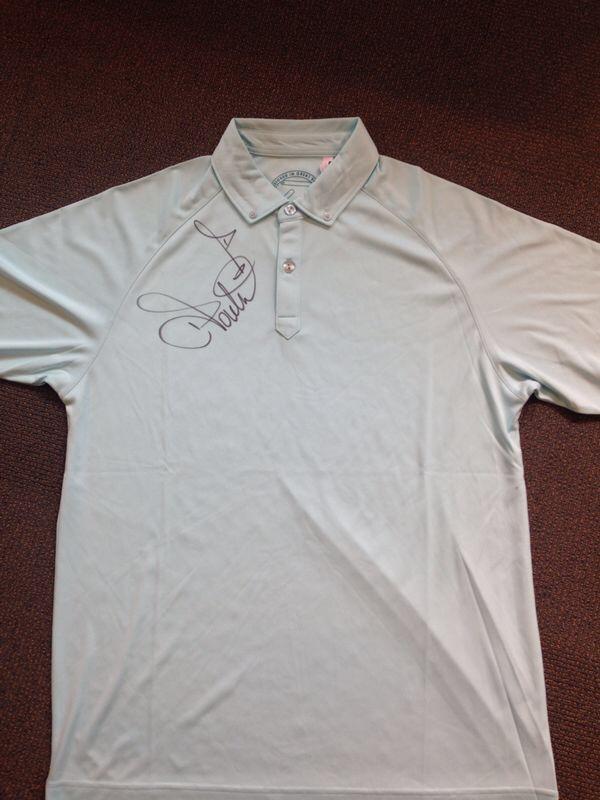 TheClub's tweet image. For the chance to win a signed Ian Poulter shirt simply follow @GolfPunk_Mag and retweet!