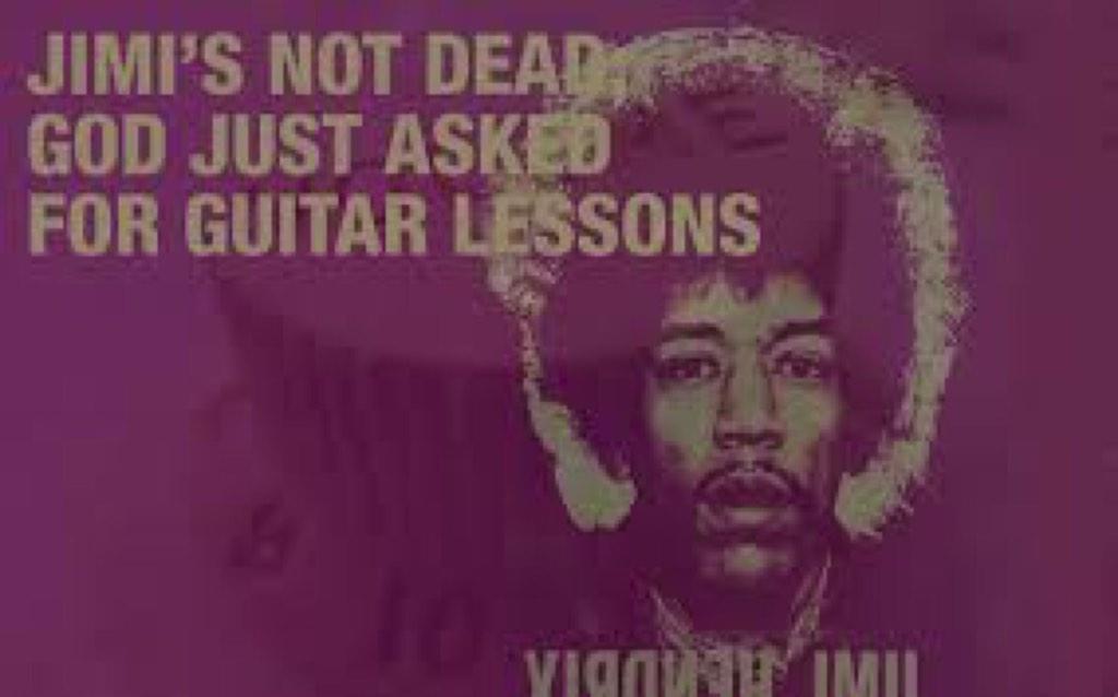 Thankful for Jimi Hendrix, happy birthday my dude 