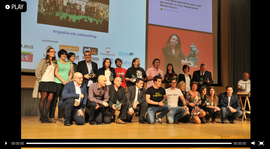 EITBofiziala's tweet photo. #VÍDEO de los premios Internet Euskadi #Buber Sariak 2014 #BuberEitbeus @iEuskadi http://t.co/pqYaO8jkBp http://t.co/Rku43J3Iky