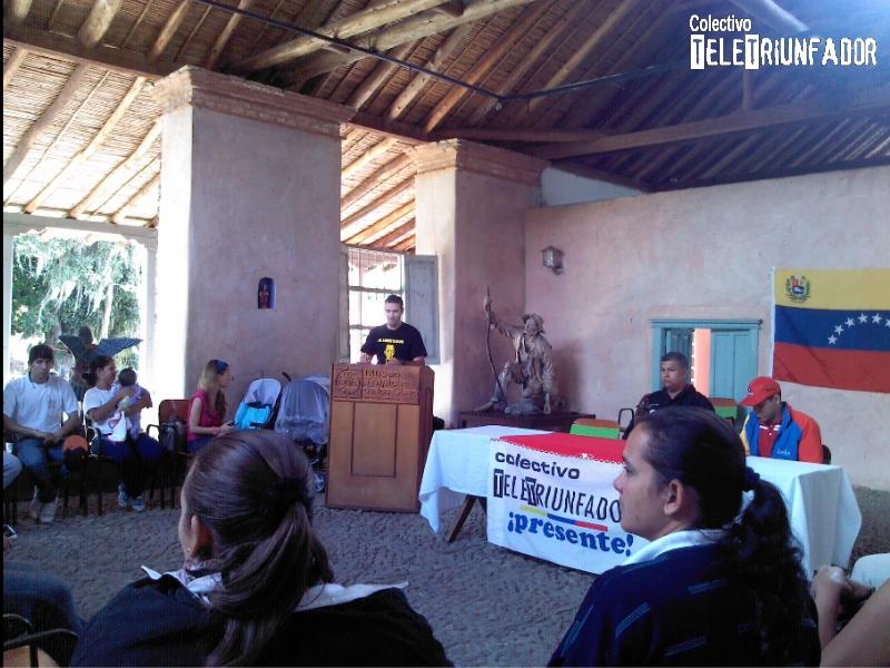 StephensonTT's tweet photo. Presentación a Medios Locales en el Trapiche (Boconó, Trujillo) durante las @jornastec 2014 http://t.co/NehGRbkhUY