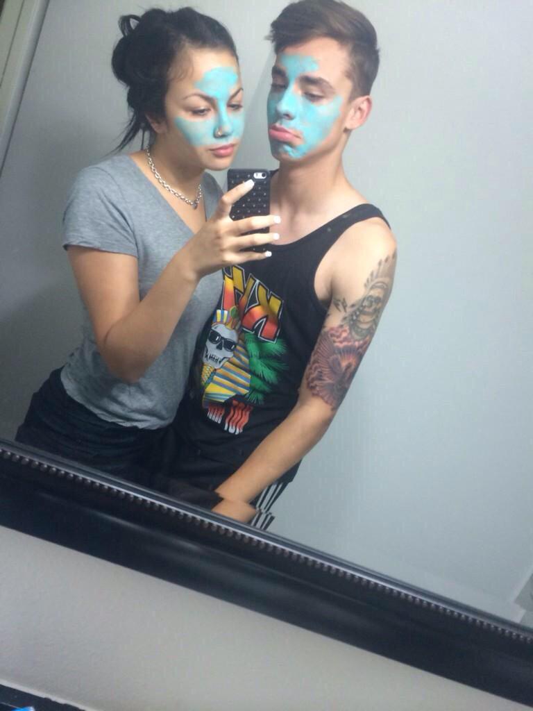 Hes sad cause i made him do this