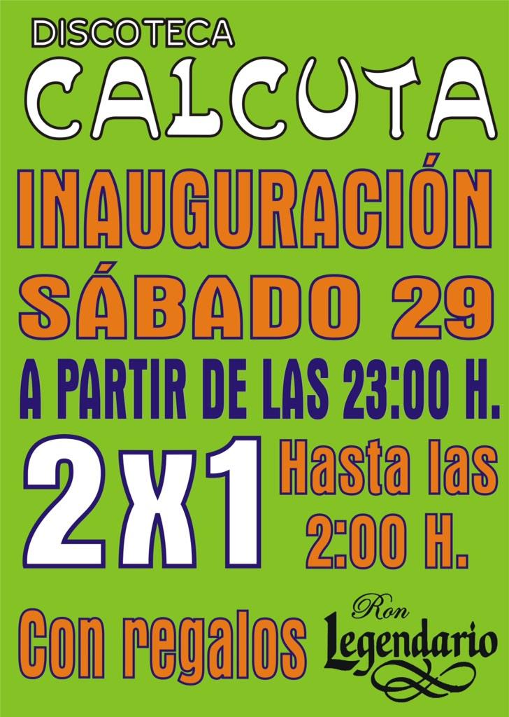 OhCalcuta's tweet photo. Os esperamos el sabado!!! http://t.co/f4qo6gmxnc