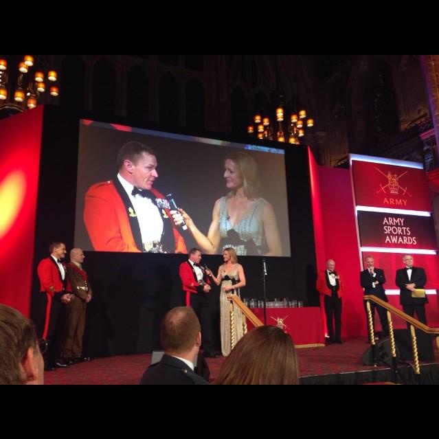 H4H_SR's tweet photo. We're hearing that @ScorginSki has taken Official of the Year @TeamArmyUK Sports Awards - well done from us all Mark! http://t.co/CCB5Lgoyug